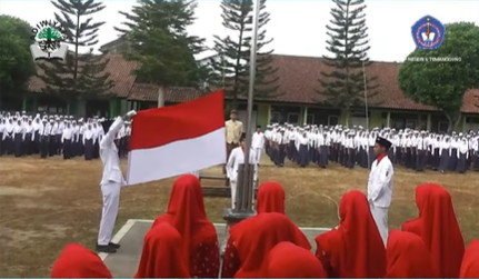 Upacara Bendera HUT Ke-79 Republik Indonesia